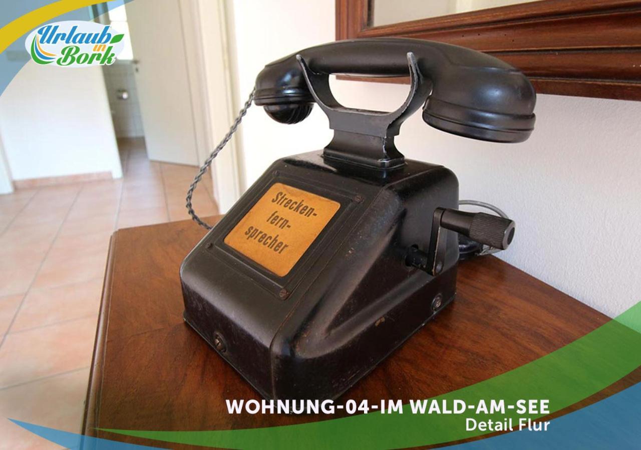 Jagd-Angler-Suite-04-Im-Wald-Am-See Kyritz Kültér fotó